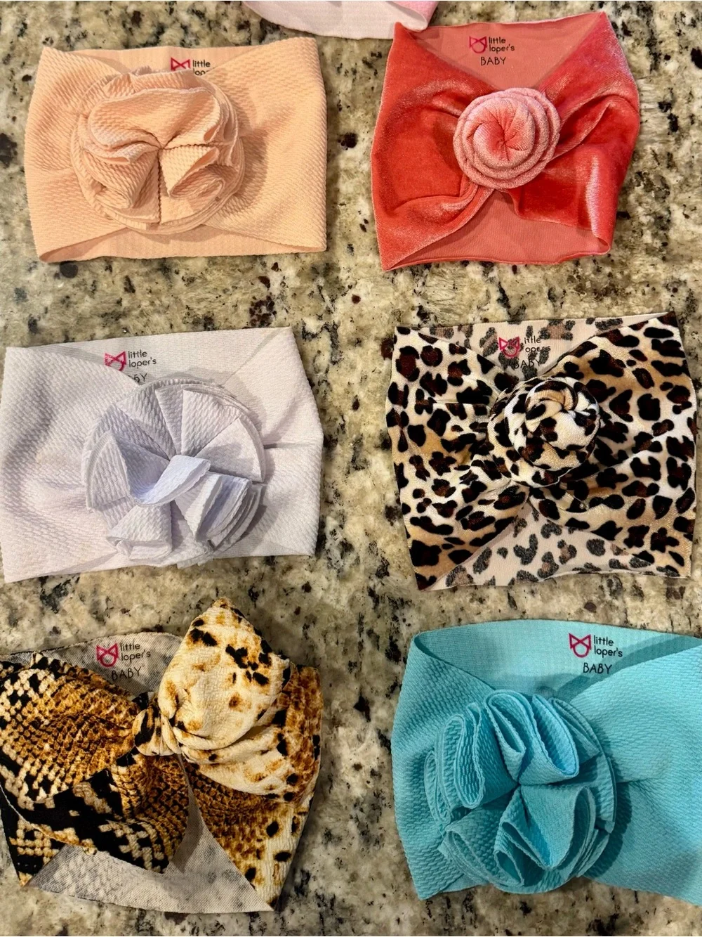 Little Loper's Baby Headband Set turban